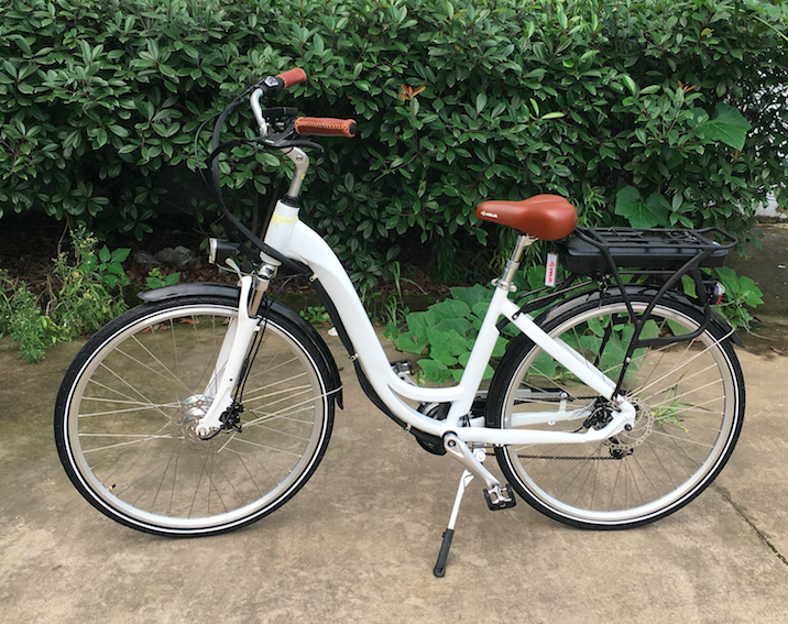 External 7 speed Disc Brake Electric City Bike