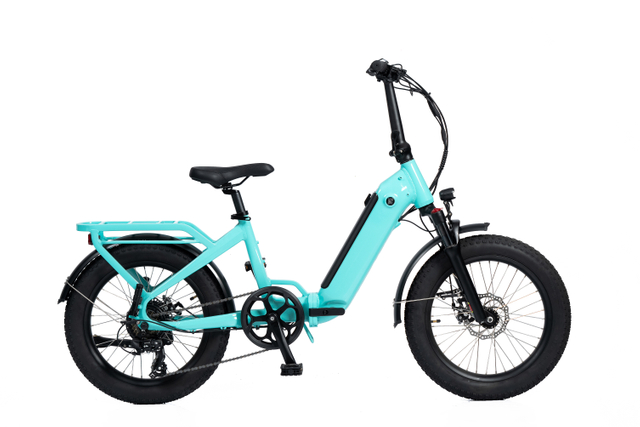 36V 350W Fat Tire Electric Bike with Aluminum Frame & Suspension Fork