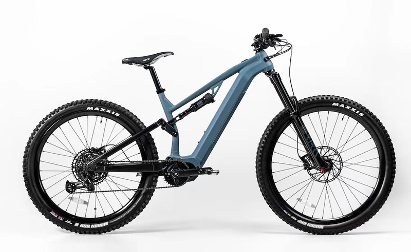 Alu Frame 500W Mid Motor Full Suspension Electric MTB Mountain Bike 