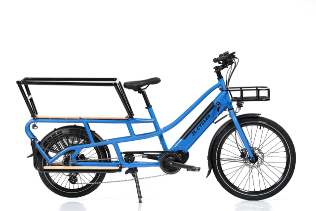 20 24 Inches Cargo Mid Drive Electric Bike Shimano 8Speed 
