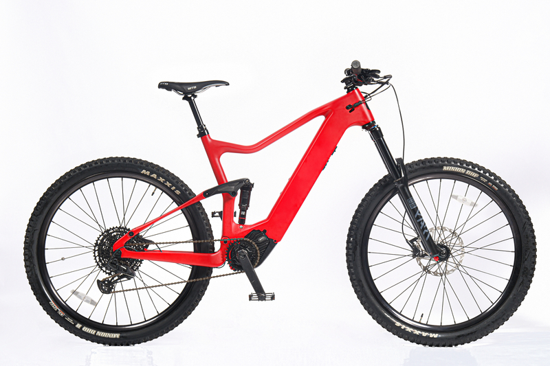 Carbon Fiber Electric Bike Mountain Ebike 