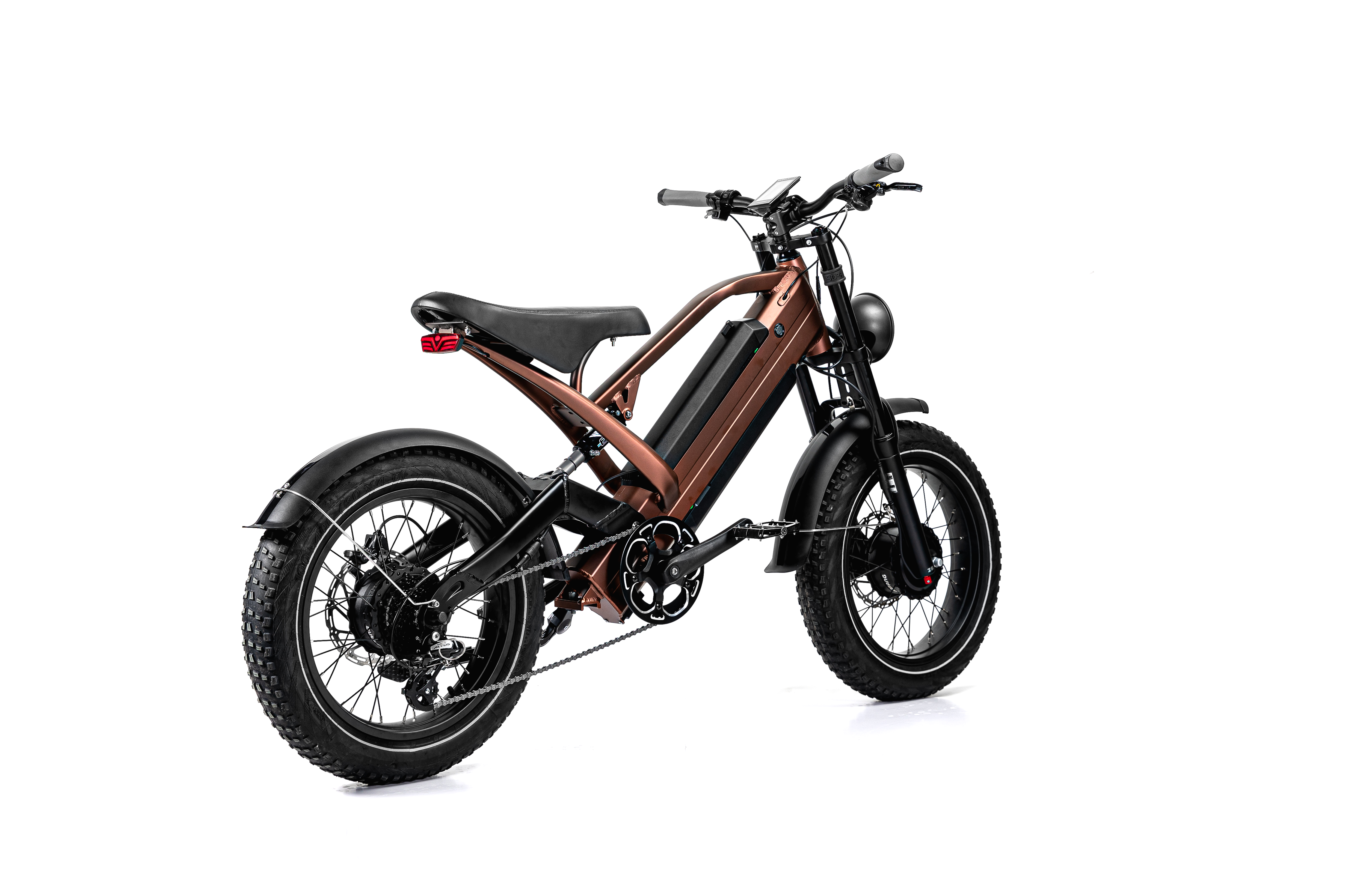 Moped -style Electric Bikes 2 Batteries 2 Motor 750w FAT eBike 